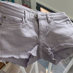 DL1961 Lucy short youth size 12. Lavender color